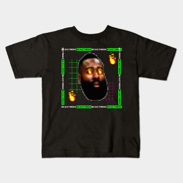 Harden Kids T-Shirt by juanc_marinn